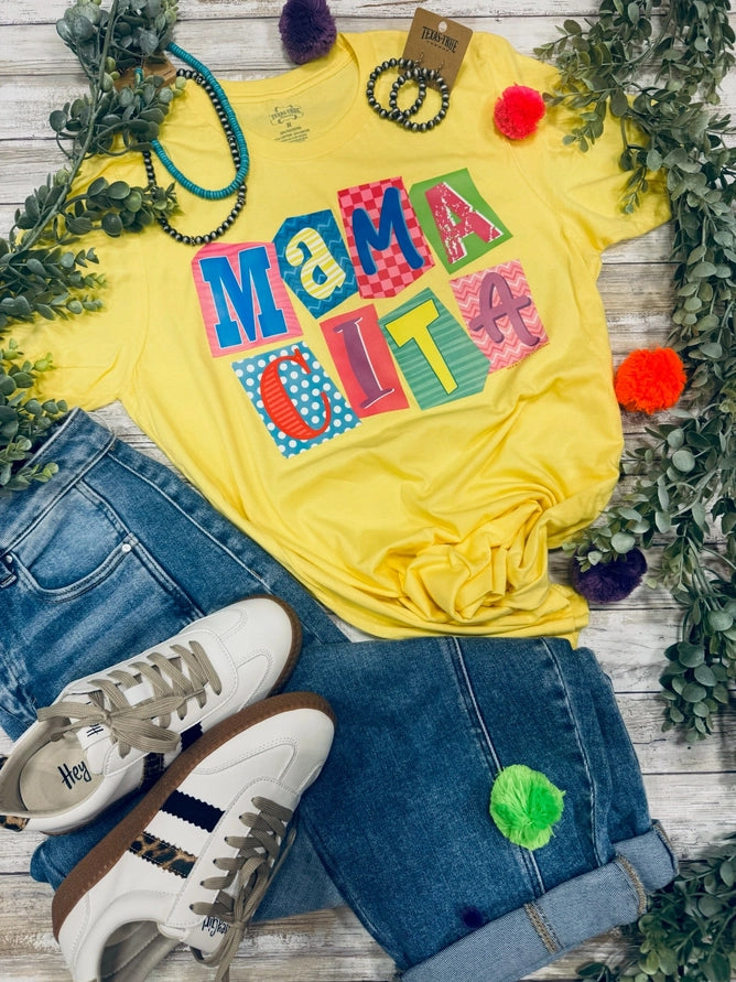 MAMACITA YELLOW TEE
