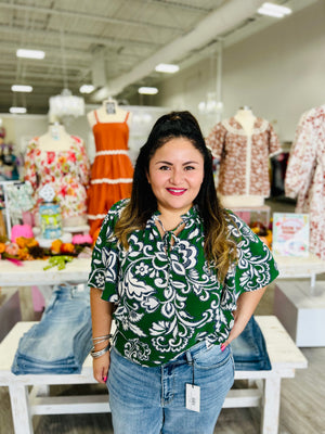 HARRIET FLORAL TOP