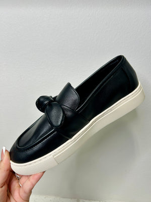 CORKYS BLACK WHY KNOT SNEAKER