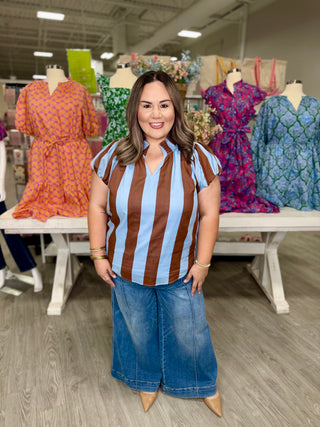 LENA STRIPE TOP