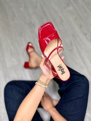Corkys Heels OOH La La in Patent Red