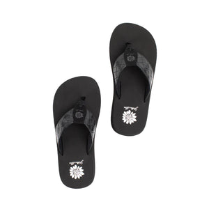 BLACK FLOPHOP FLIP FLOP YELLOWBOX