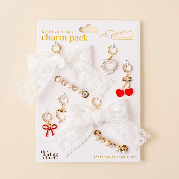 Dazzle Shoe Charm Pack-Cherry Twist