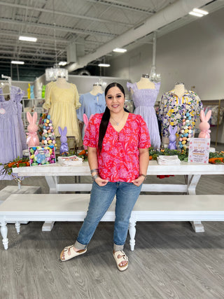 ARIA FLORAL TOP