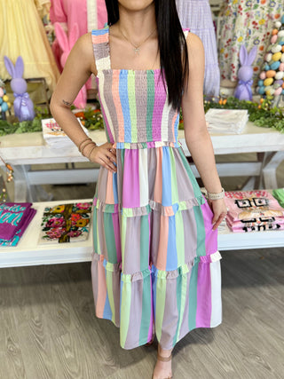 LISA PASTEL DRESS
