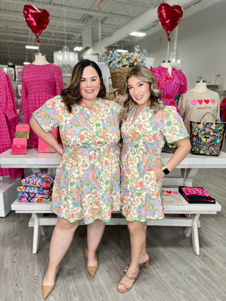 CARMEN FLORAL DRESS