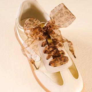 Sheer Cheetah-Step It Up Shoelaces