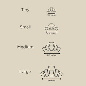 Fir Real Classic Hair Clip | Large