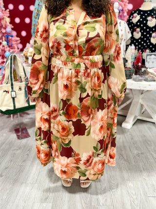 ANDRYA FLORAL DRESS