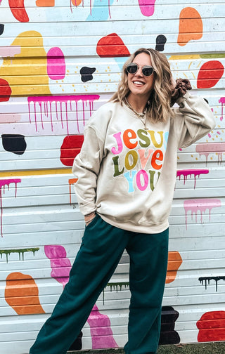 JESUS LOVES YOU SWEATSHIRT
