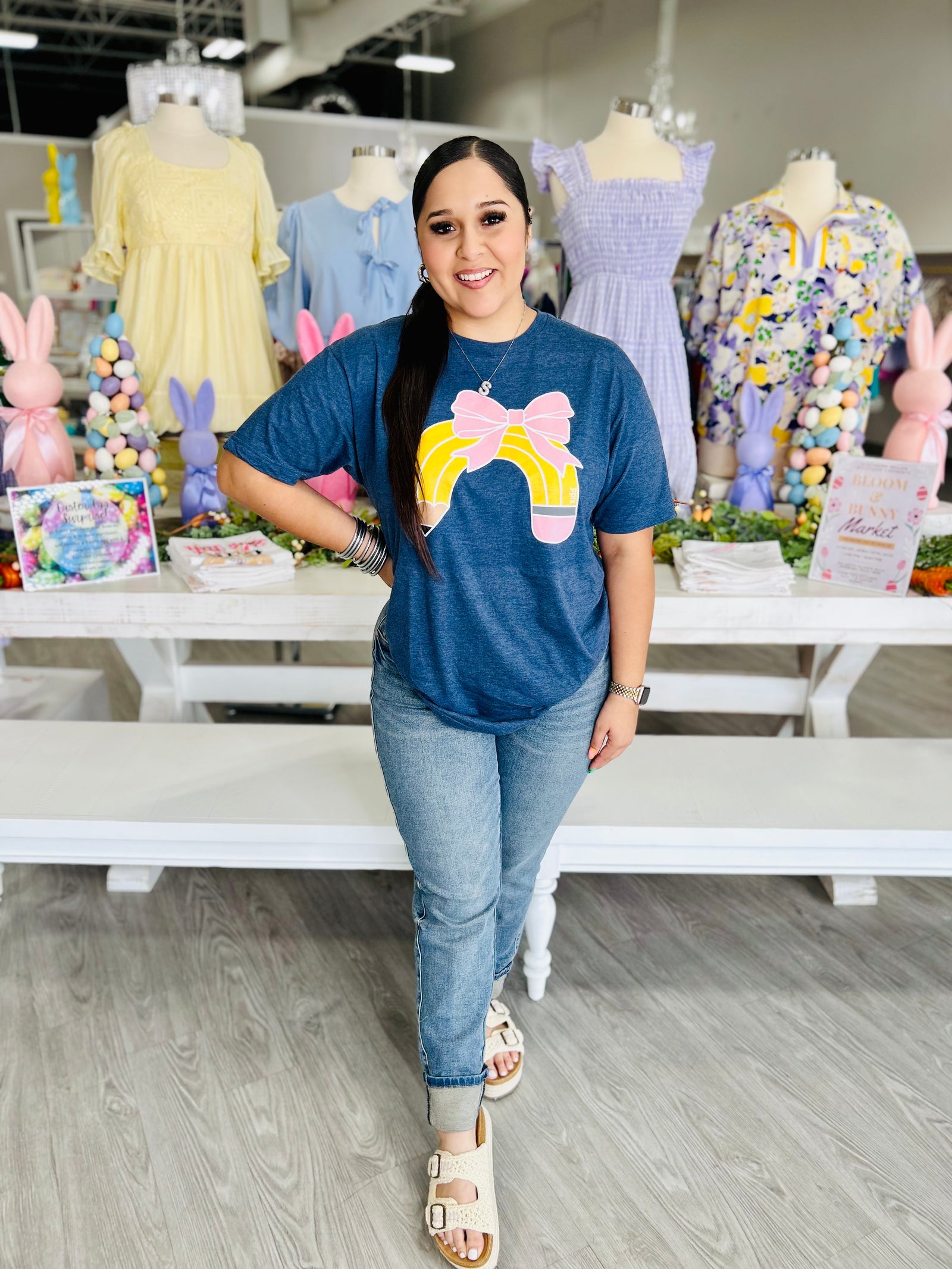 RAINBOW PENCIL TEE