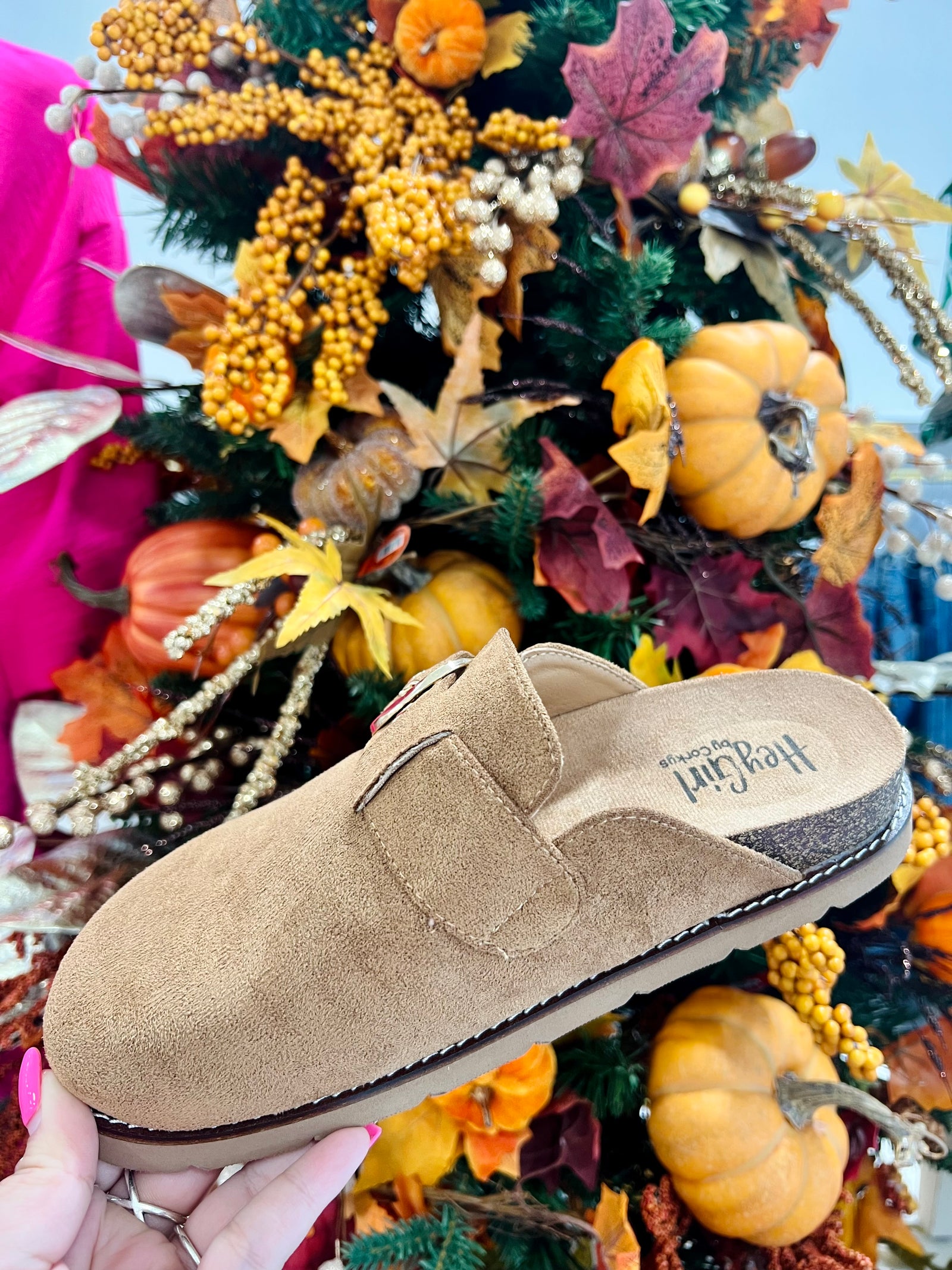 Corky's Day Dream- Tobacco Faux Suede shoes