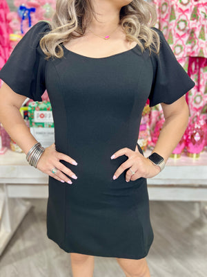 TORI BLACK DRESS