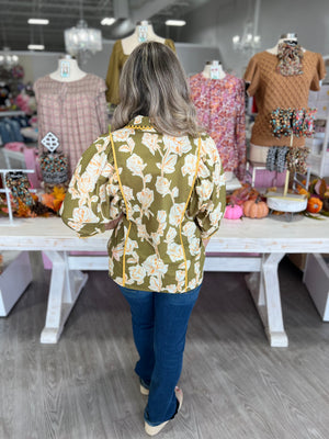 AVERY OLIVE FLORAL TOP