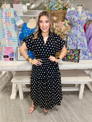 TIFFANY POLKA DOT DRESS