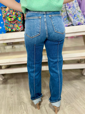 DORINDA FRONT SEAM JUDY BLUE