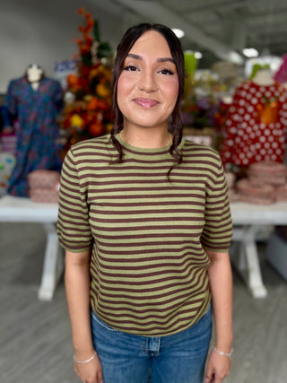 LINDA STRIPE TOP