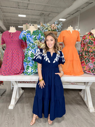 LYDIA NAVY DRESS