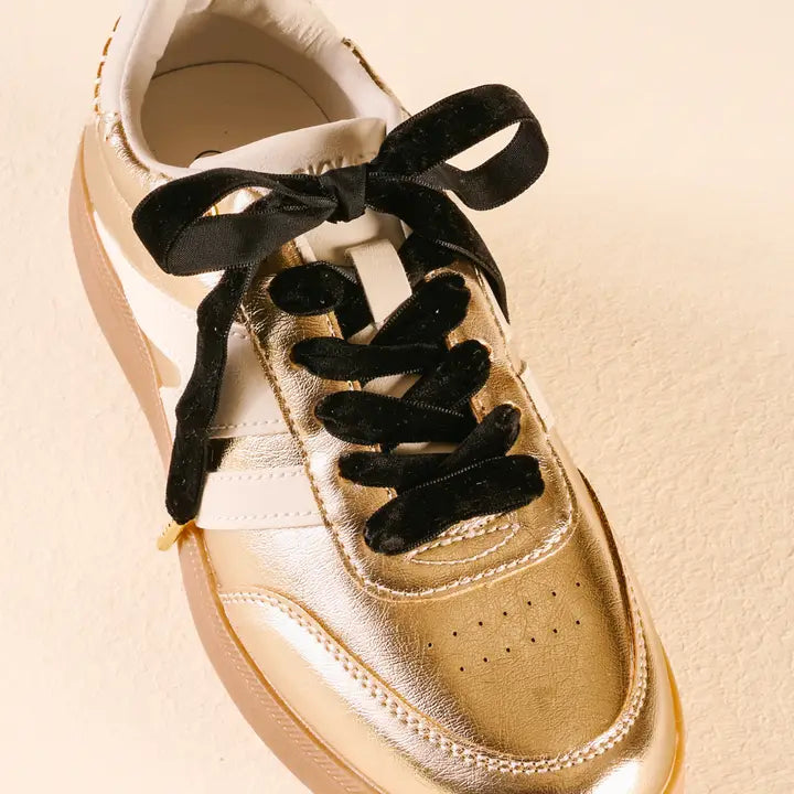 Velvet Black-Step It Up Shoelaces