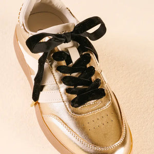 Velvet Black-Step It Up Shoelaces