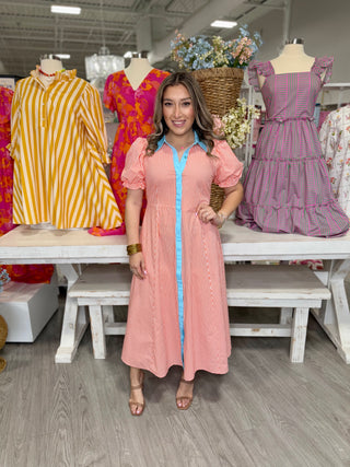 ALEXA STRIPE DRESS