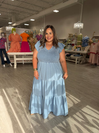 CARLY DENIM DRESS