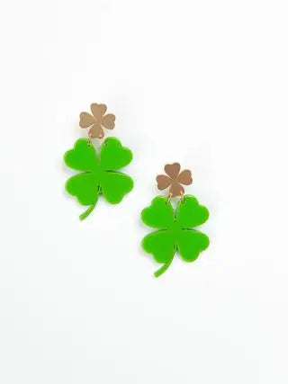 SHAMROCK EARRINGS