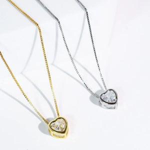 Tiny Love Necklace-SILVER