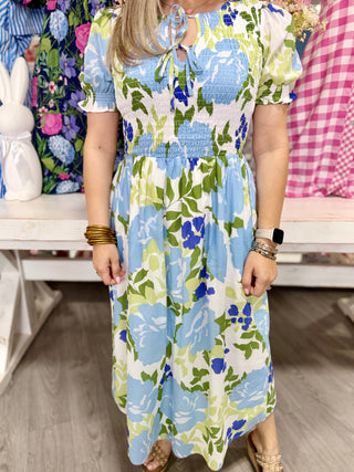 NATALIE FLORAL DRESS