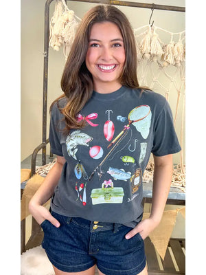 Girly Fishing Tee