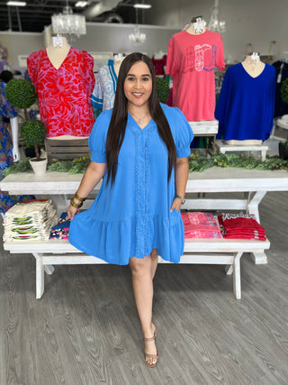 MADDISON BLUE DRESS