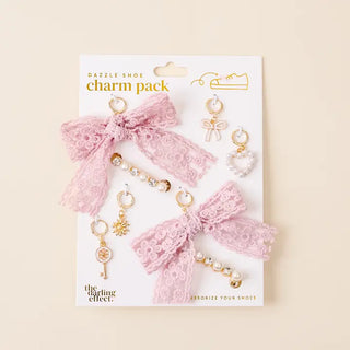 Dazzle Shoe Charm Pack-Key To My Heart