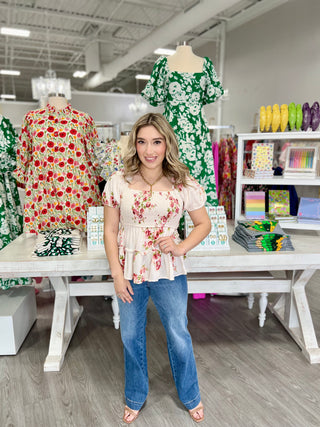 CELIA BABYDOLL TOP