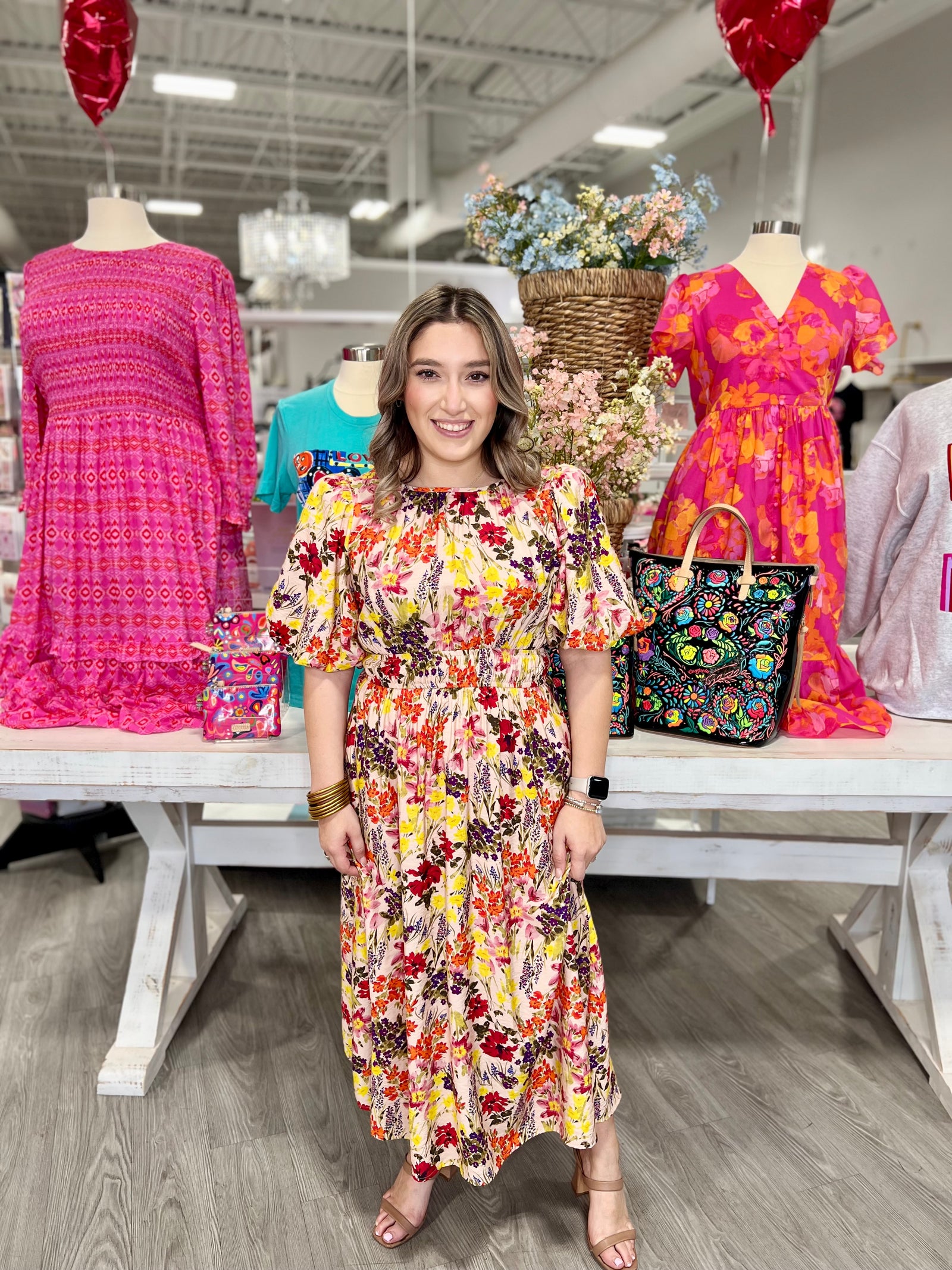 GEORGIA FLORAL DRESS