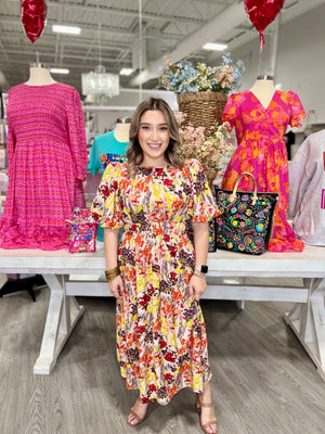 GEORGIA FLORAL DRESS