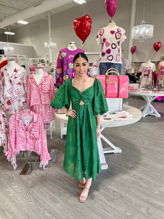 MARA GREEN DRESS