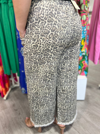 KHLOE LEOPARD JEANS