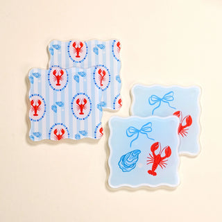 Table Talk Acrylic Coaster Set–Harbor House