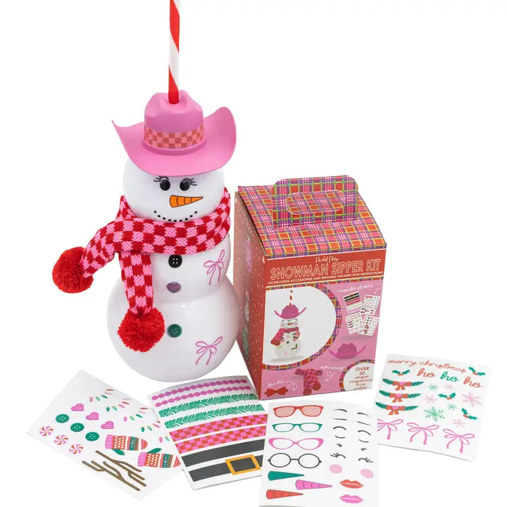 Snowman Sipper Accessory Bundle