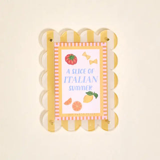 Mini Acrylic Picture Frame Magnet–Limoncello