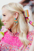 BRIANNA CANNON FIESTA BURRO PIÑATA STUD EARRINGS