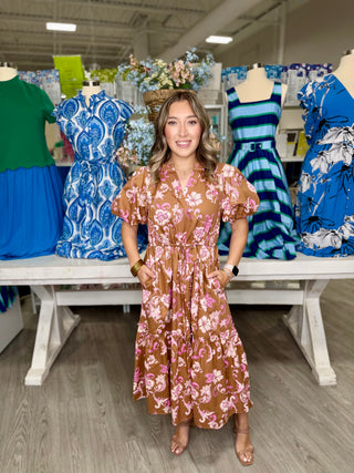 ALY MIDI DRESS