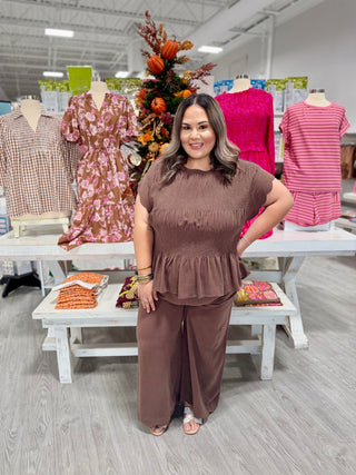 DANIELLA BROWN TOP