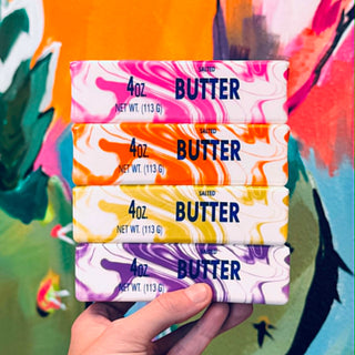 TIE DYE BUTTER SQUISHY