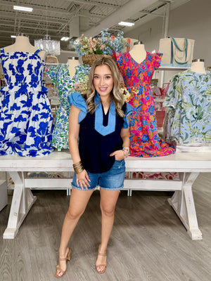 JUDY BLUE LESLIE DENIM SHORTS