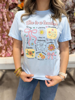 She Is A Teacher Tee