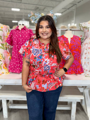 TAMMY FLORAL TOP