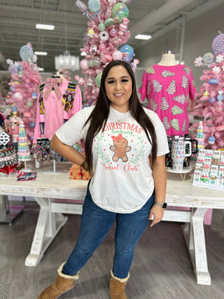 CHRISTMAS BAKING SOCIAL CLUB TEE