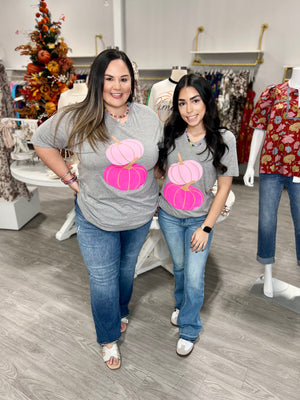 PINK PUMPKINS TEE