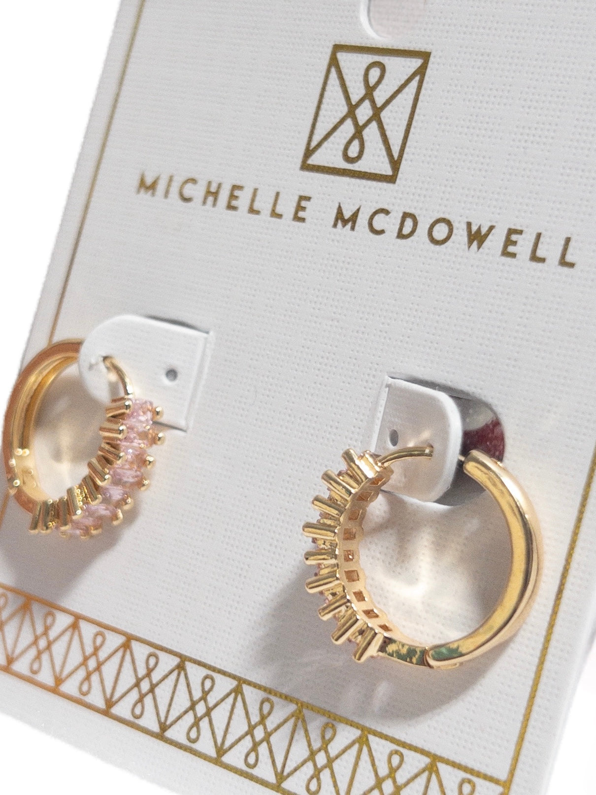 LIGHT PINK MAEVE EARRINGS